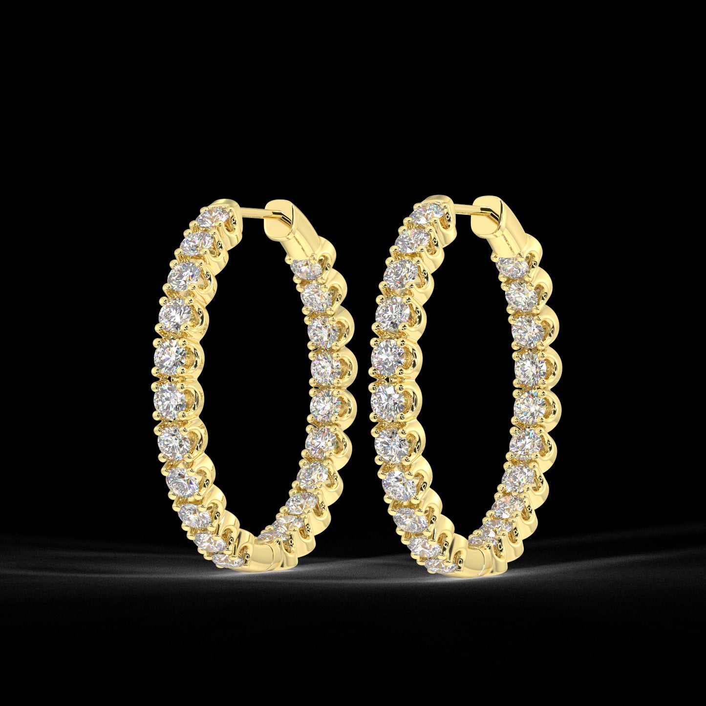 Mykonos Eternity Hoops