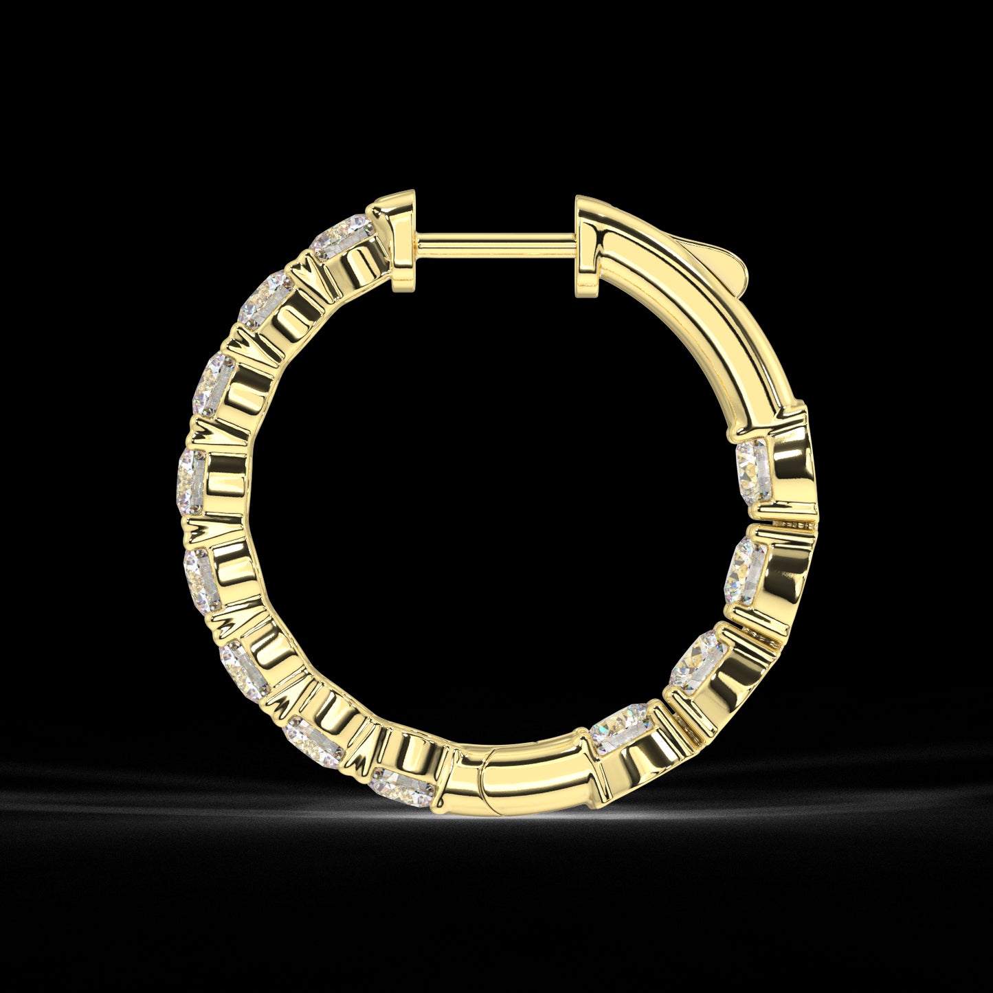 Mykonos Eternity Hoops