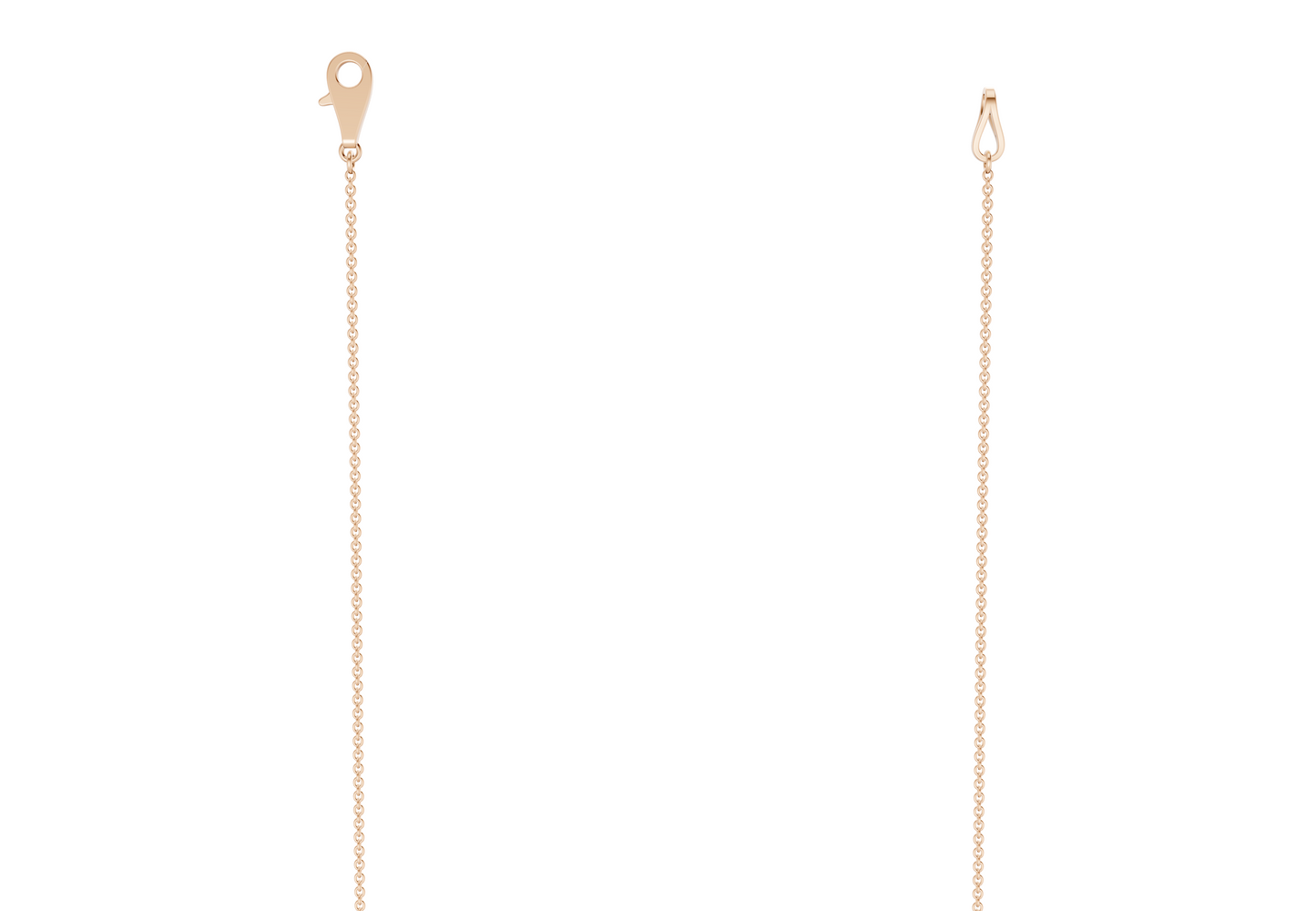 Tranquil Ruby Gemstone Stationed Necklace ½ Carat Total Wt.