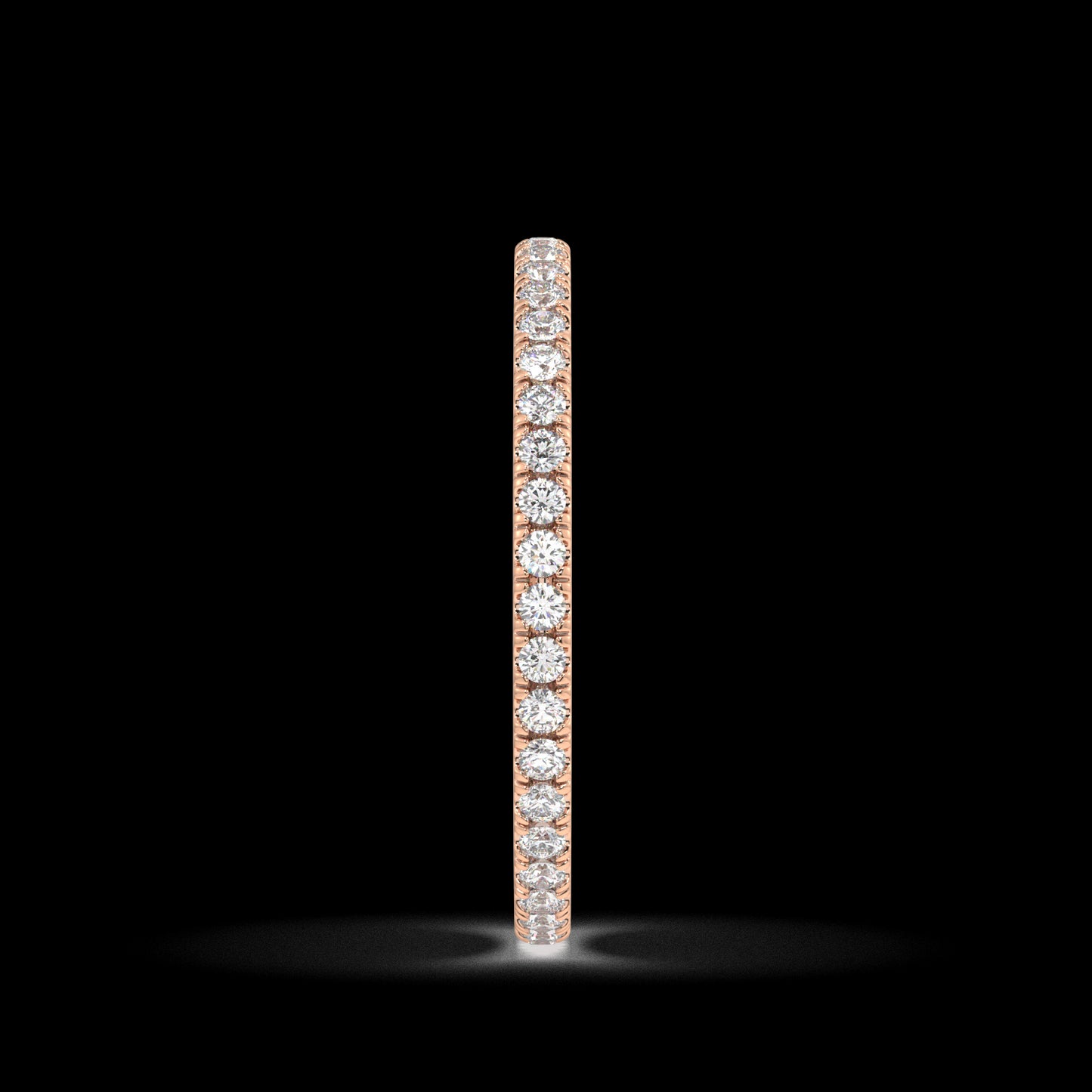 Delancey Round Petite Eternity Bands