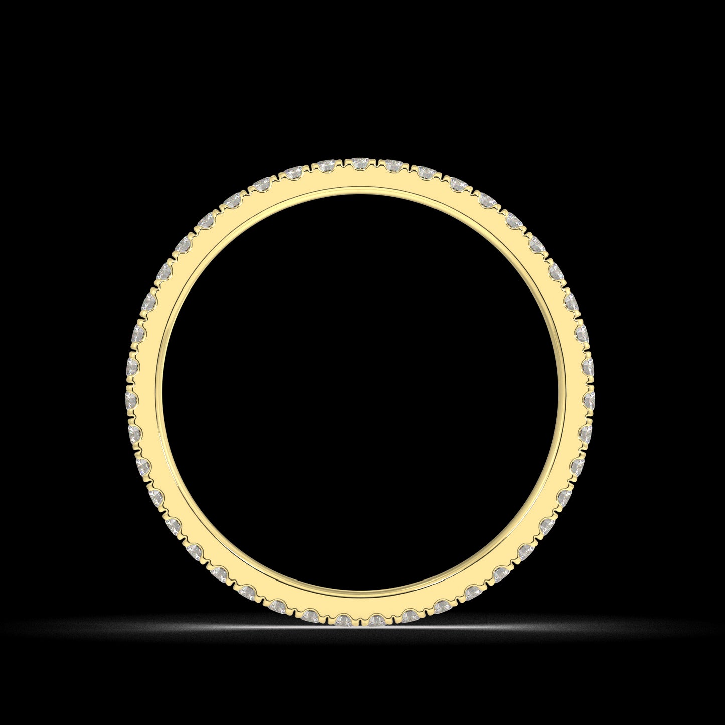 Delancey Round Petite Eternity Bands