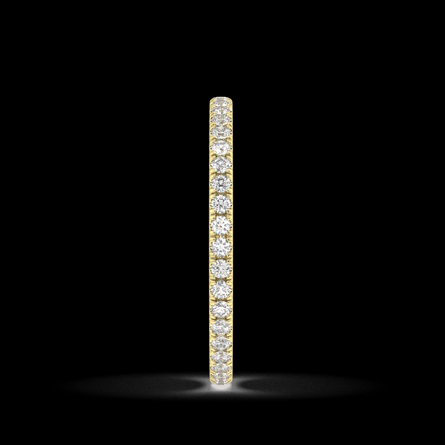 Delancey Round Petite Eternity Bands