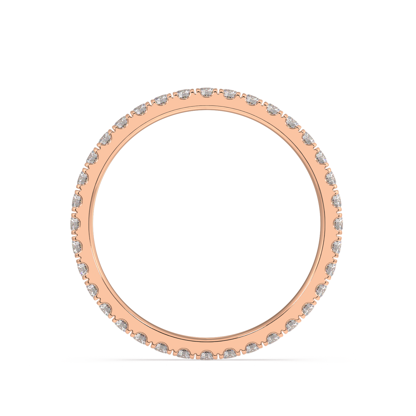Delancey Round Petite Eternity Bands