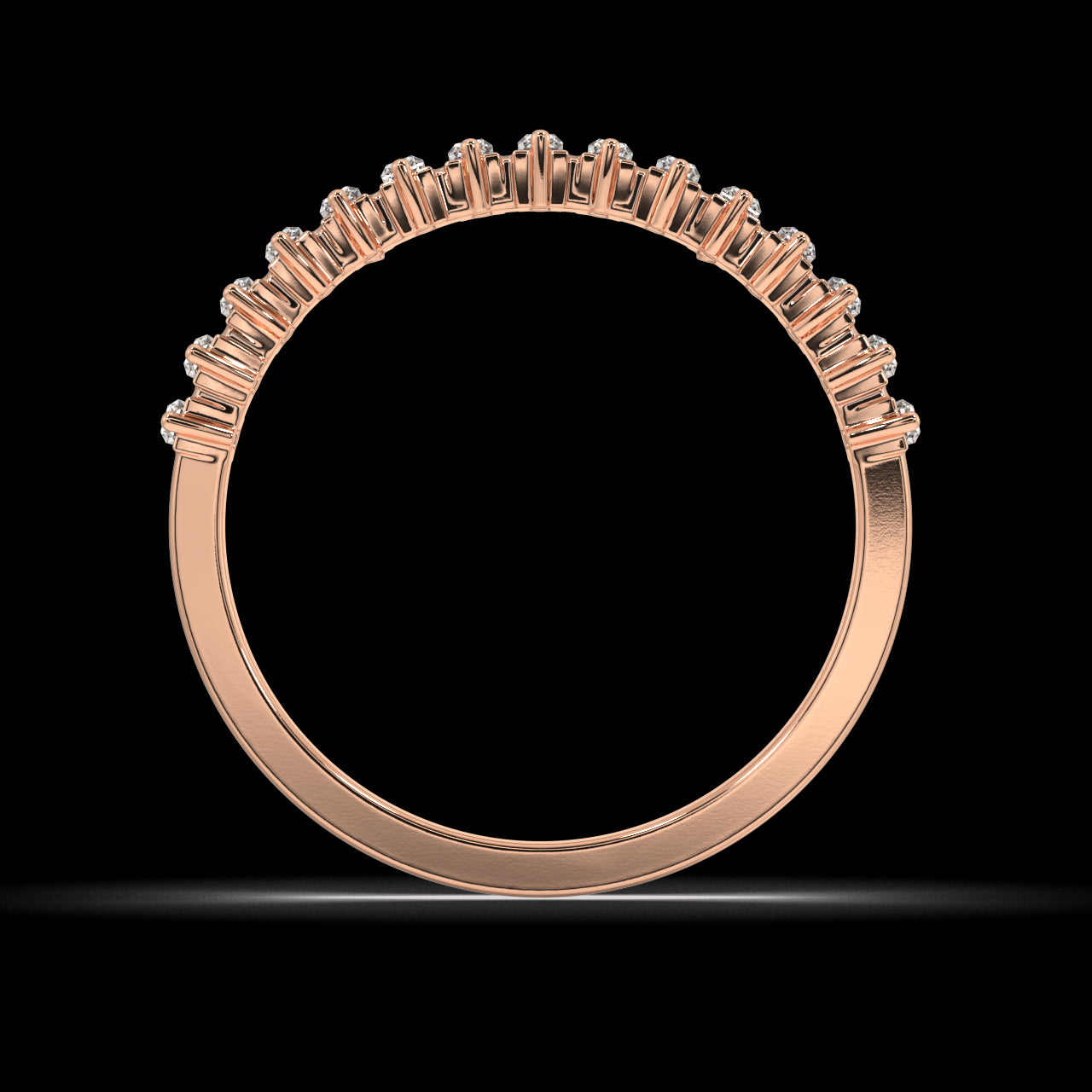 Aurora Baguette Diamond Ring