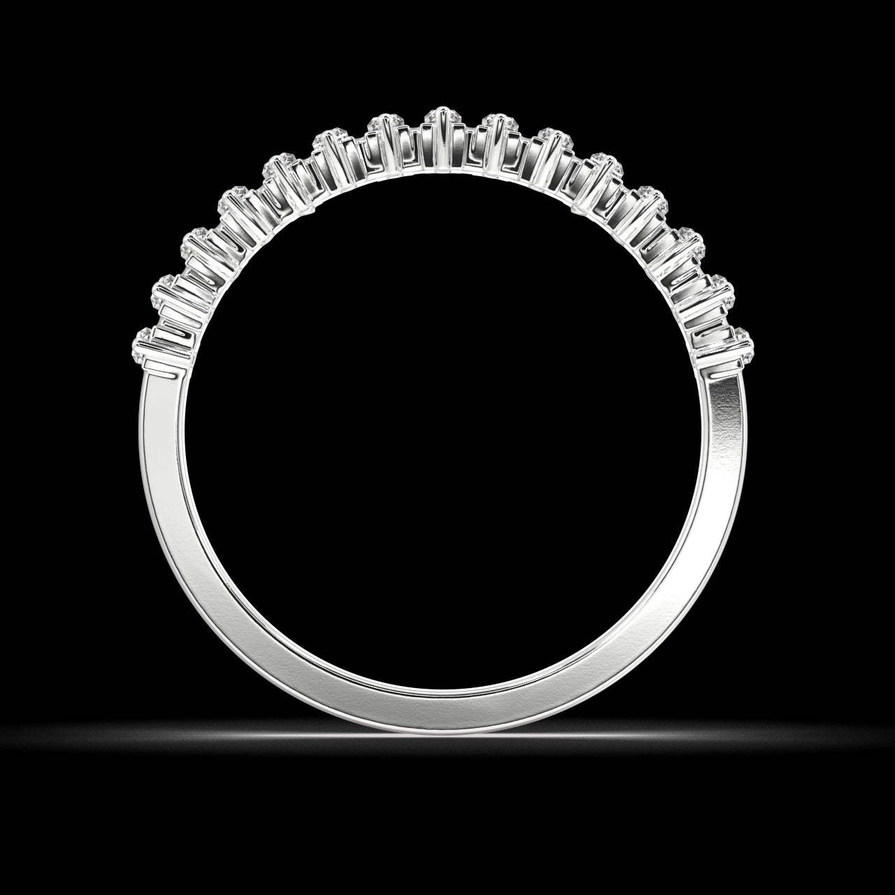 Aurora Baguette Diamond Ring