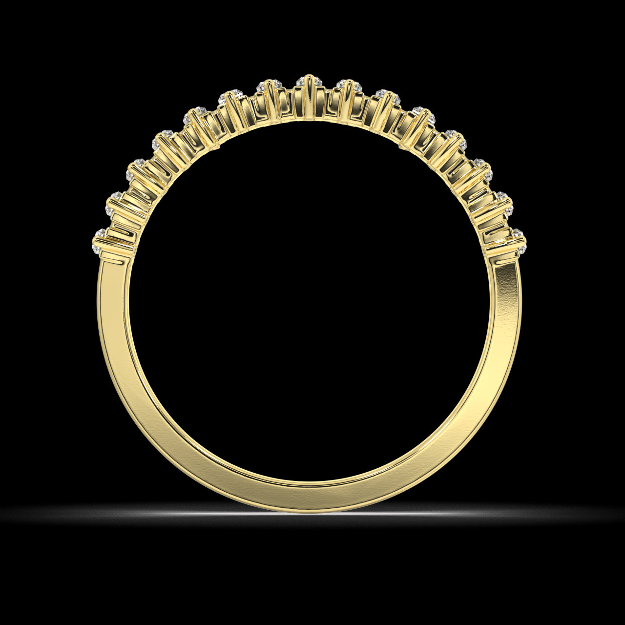 Aurora Baguette Diamond Ring