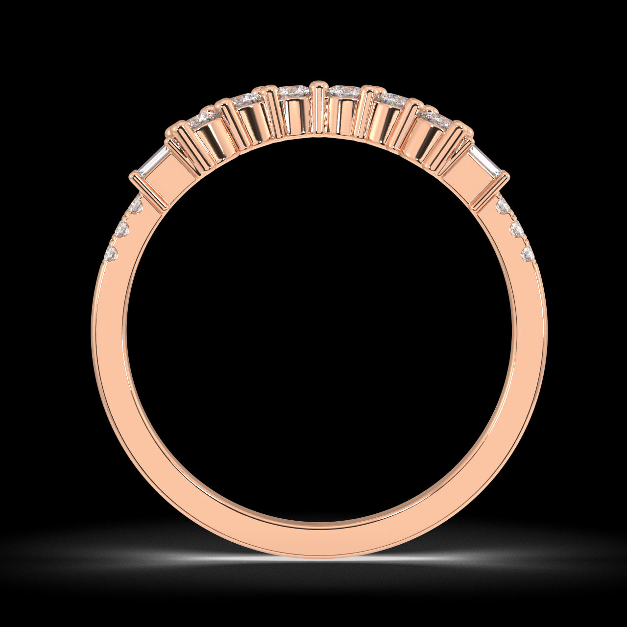 Autumn Baguette Diamond Ring