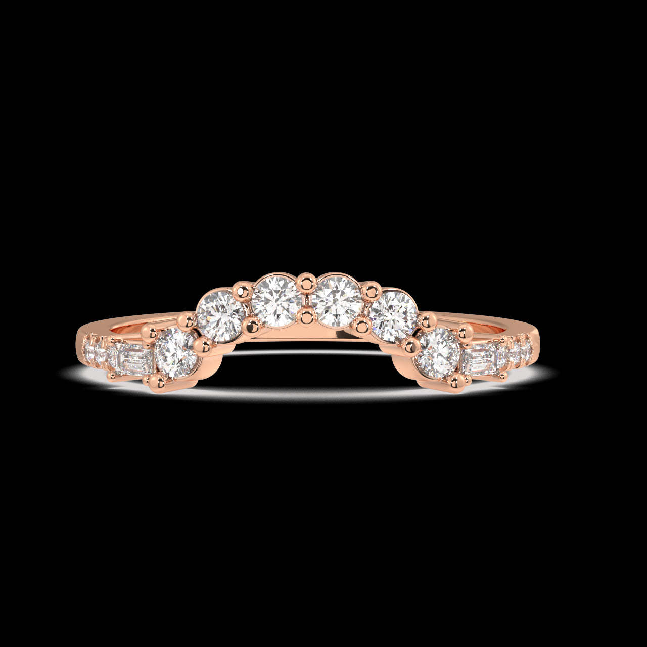 Autumn Baguette Diamond Ring