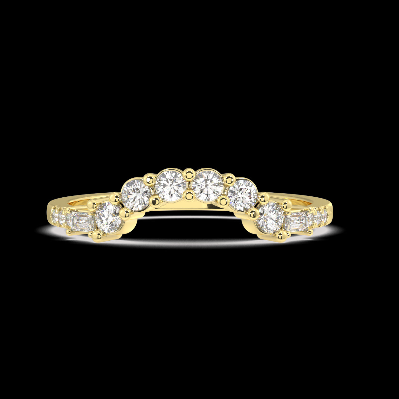 Autumn Baguette Diamond Ring