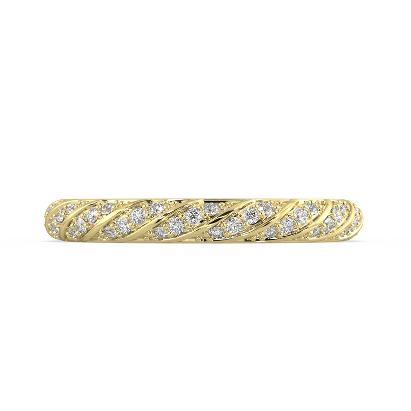 Lyra Round Diamond Ring