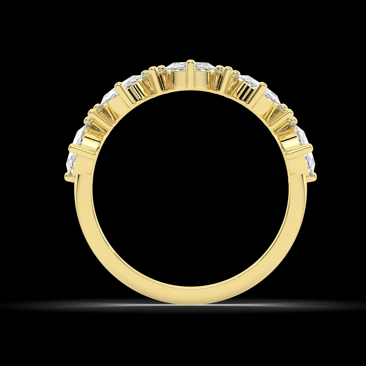 Lunar Eclipse Diamond Ring