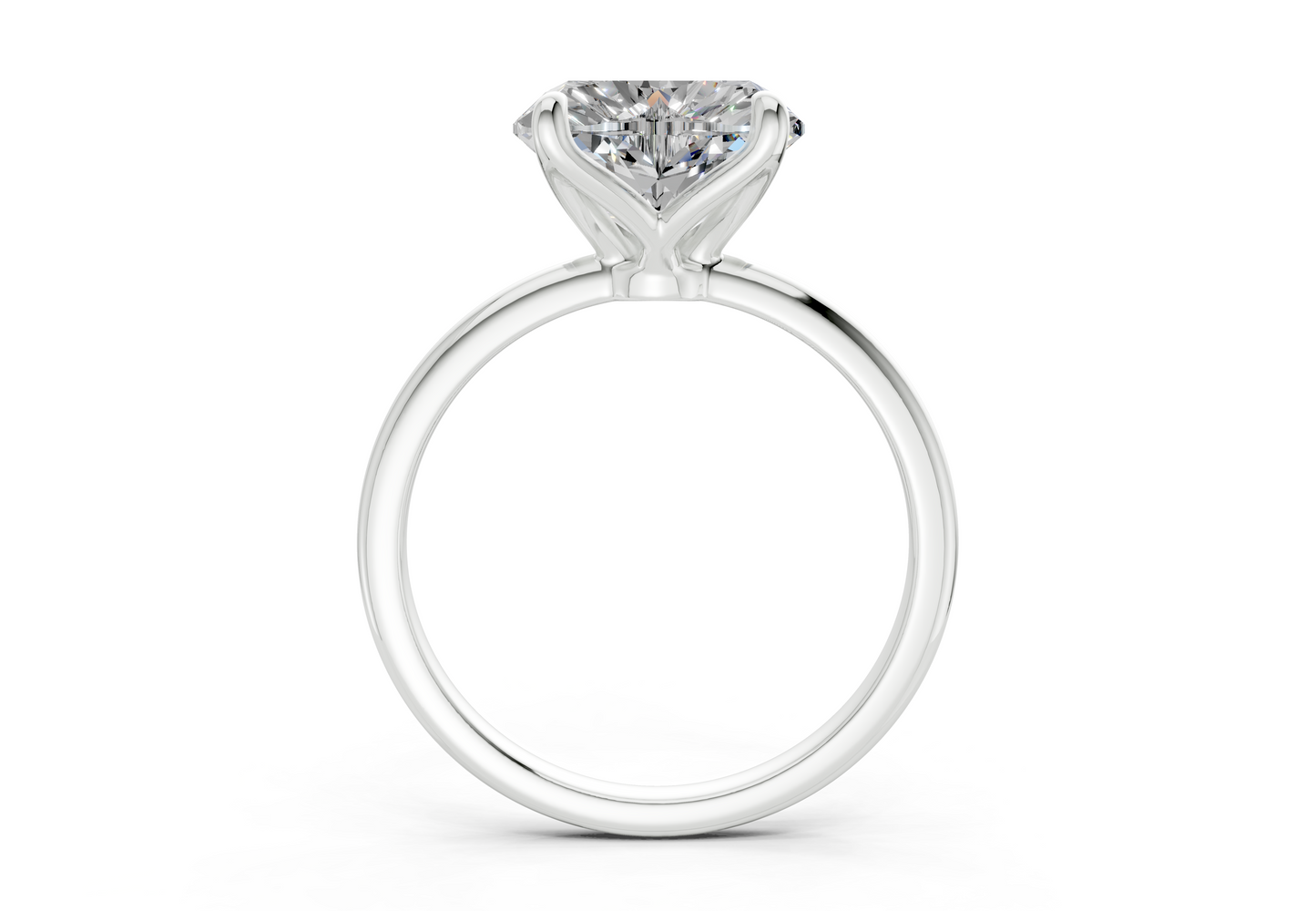 Phoenix Diamond Solitaire Heart Cut 2.3mm Engagement Ring