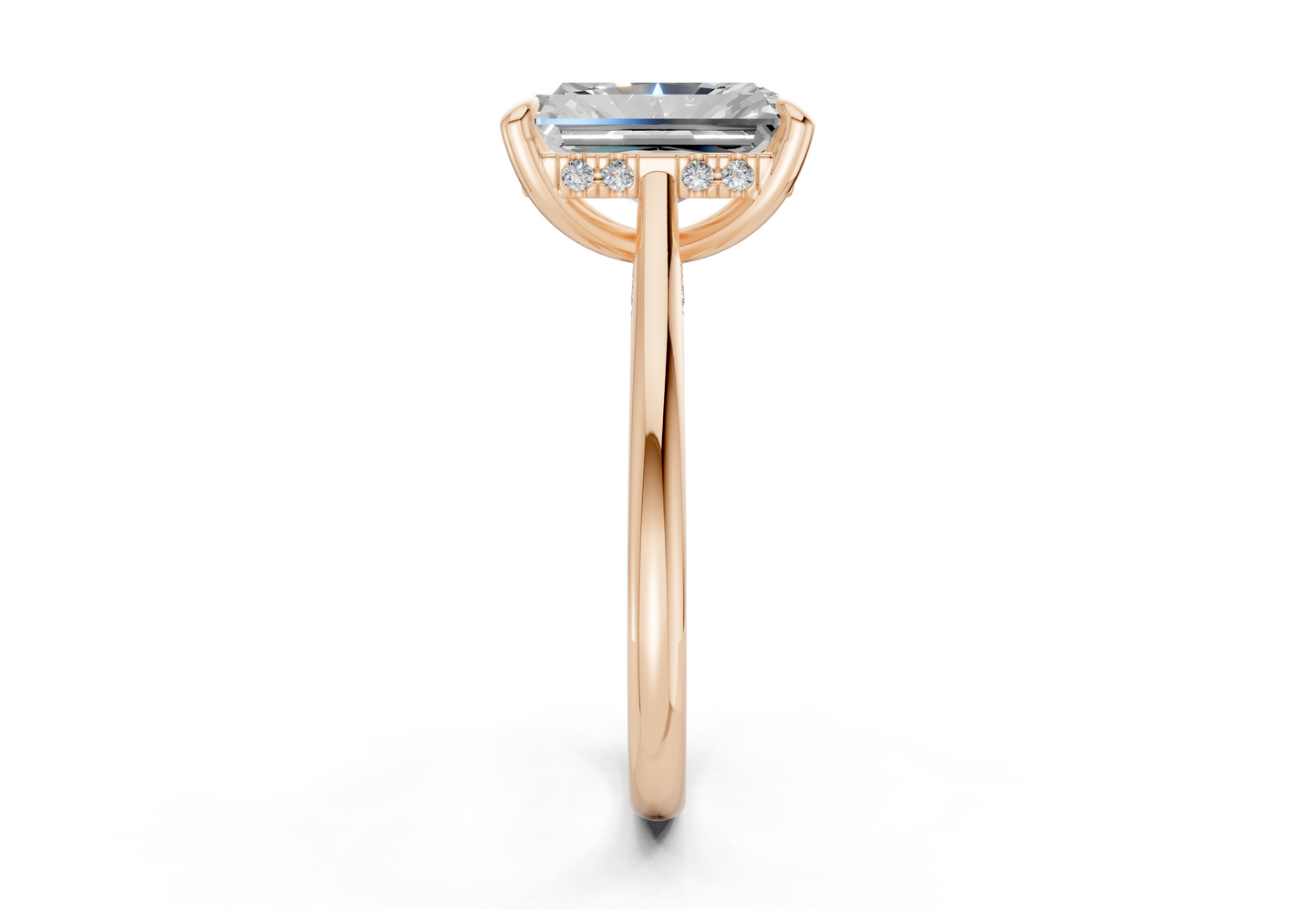 The Mercer Modern Engagement Ring