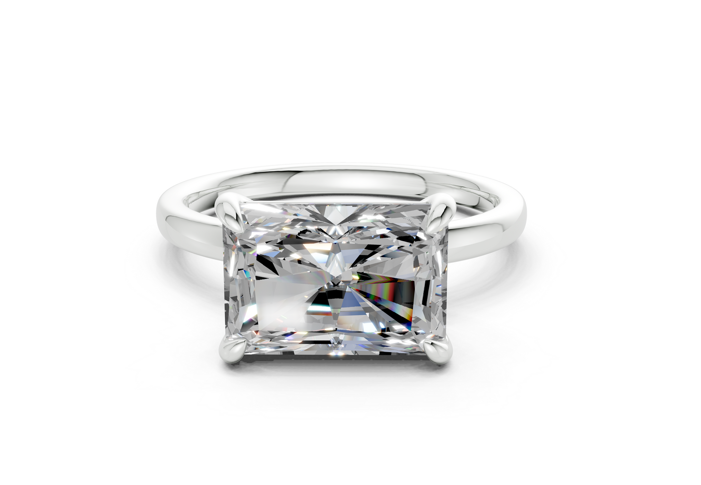 The Rodeo Flip Solitaire Engagement Ring