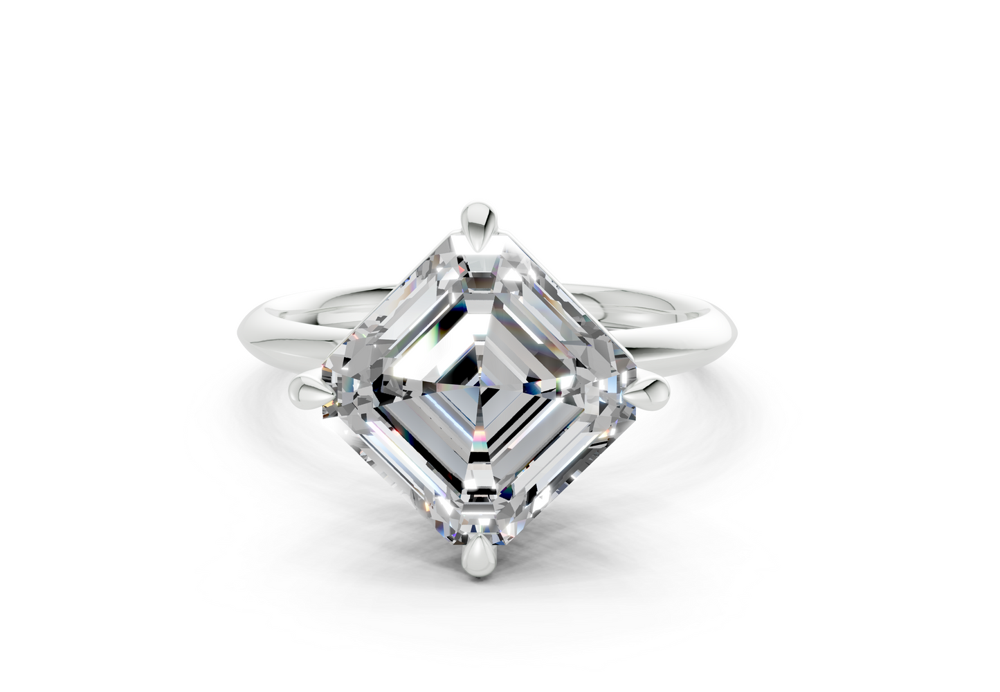 The Crosby modern Engagement Ring