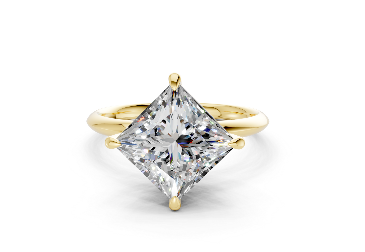The Crosby modern Engagement Ring