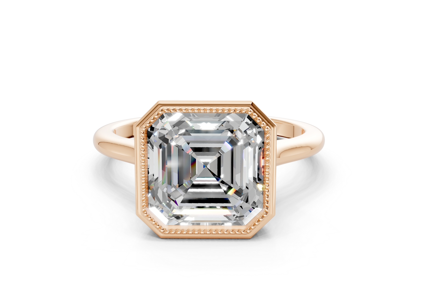 The Hudson Bezel Solitaire Engagement Ring
