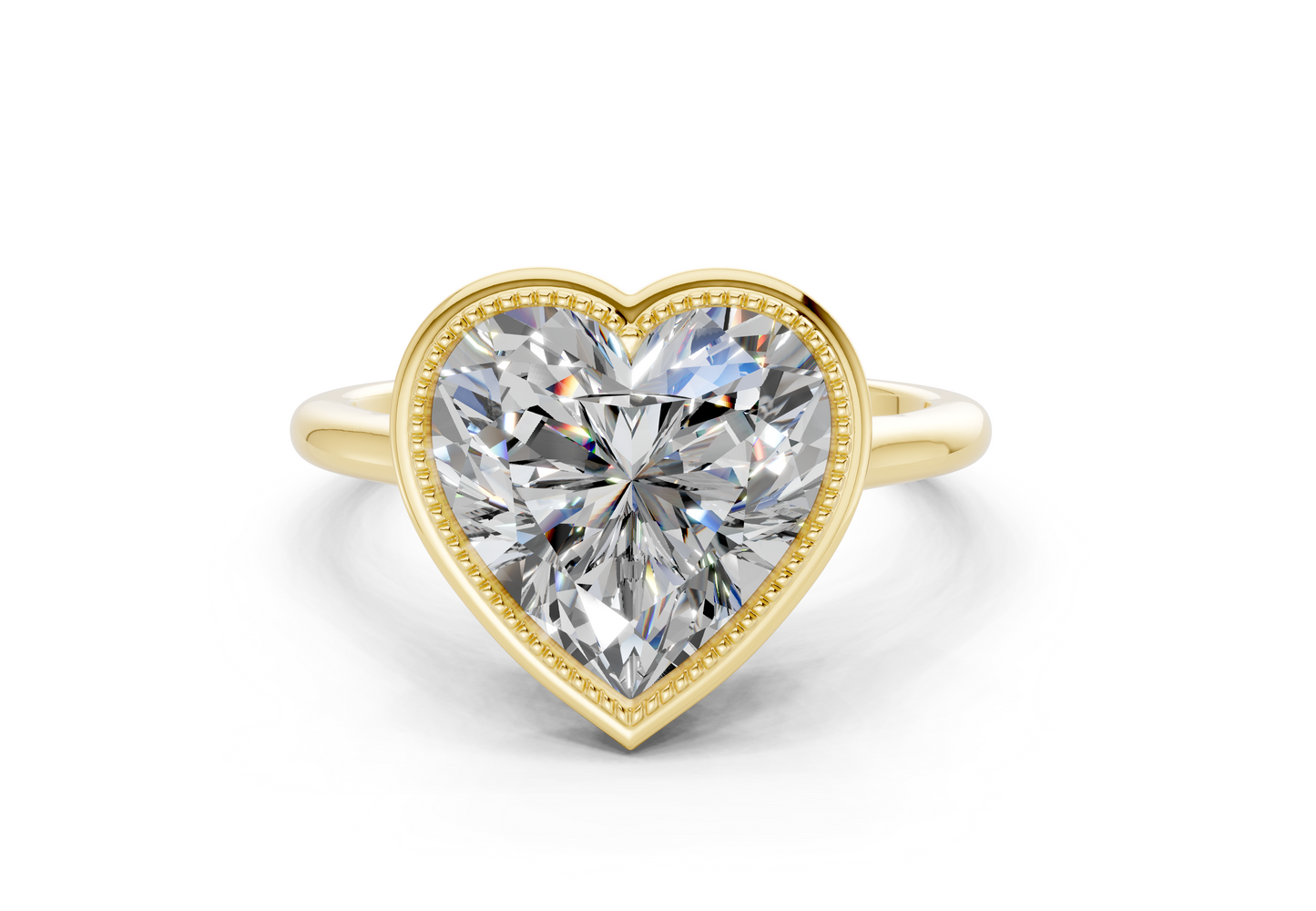 The Hudson Bezel Solitaire Engagement Ring