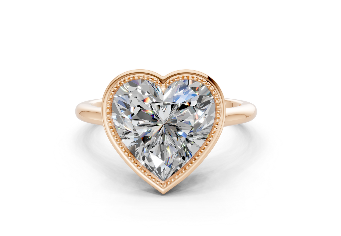 The Hudson Bezel Solitaire Engagement Ring
