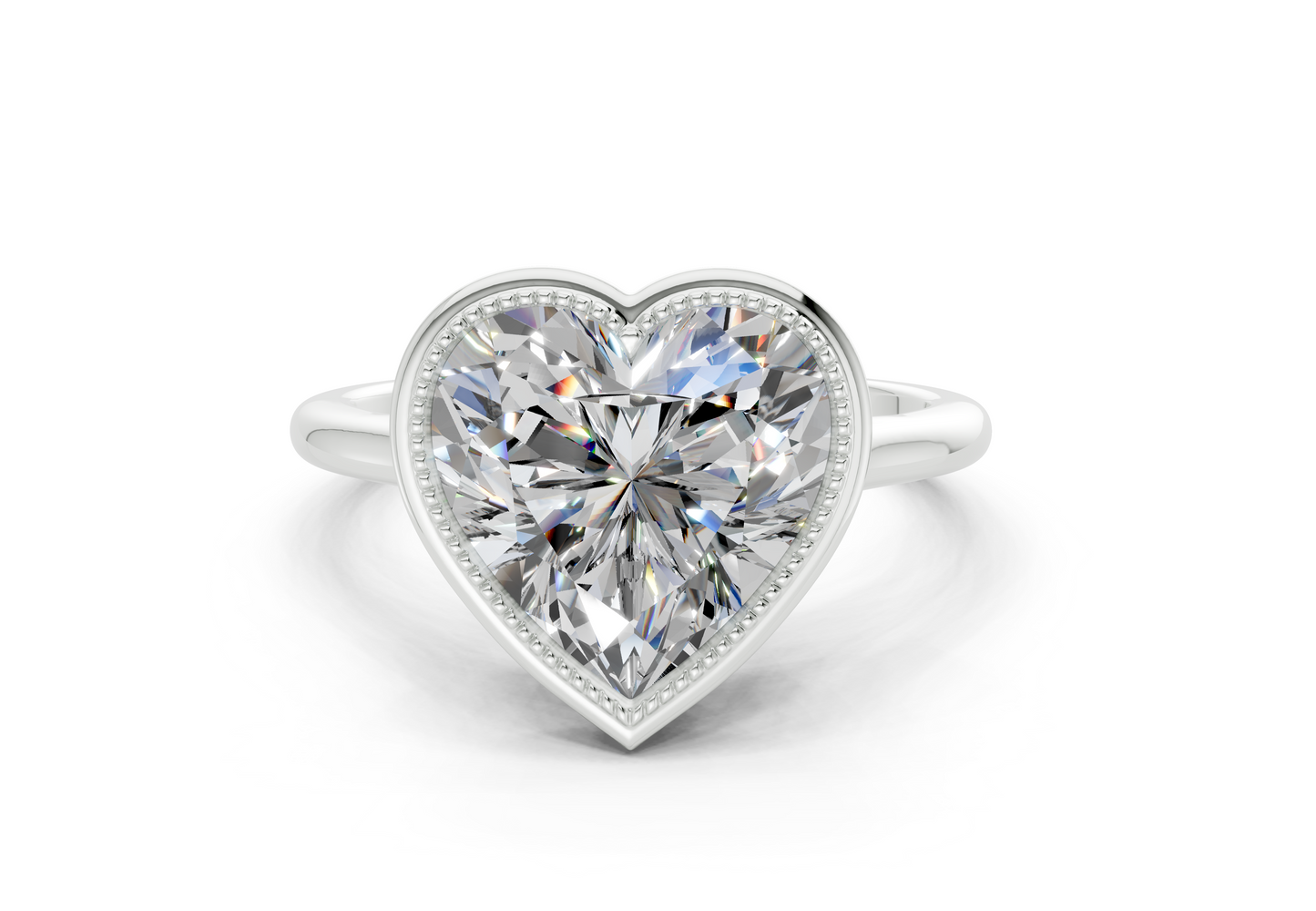 The Hudson Bezel Solitaire Engagement Ring