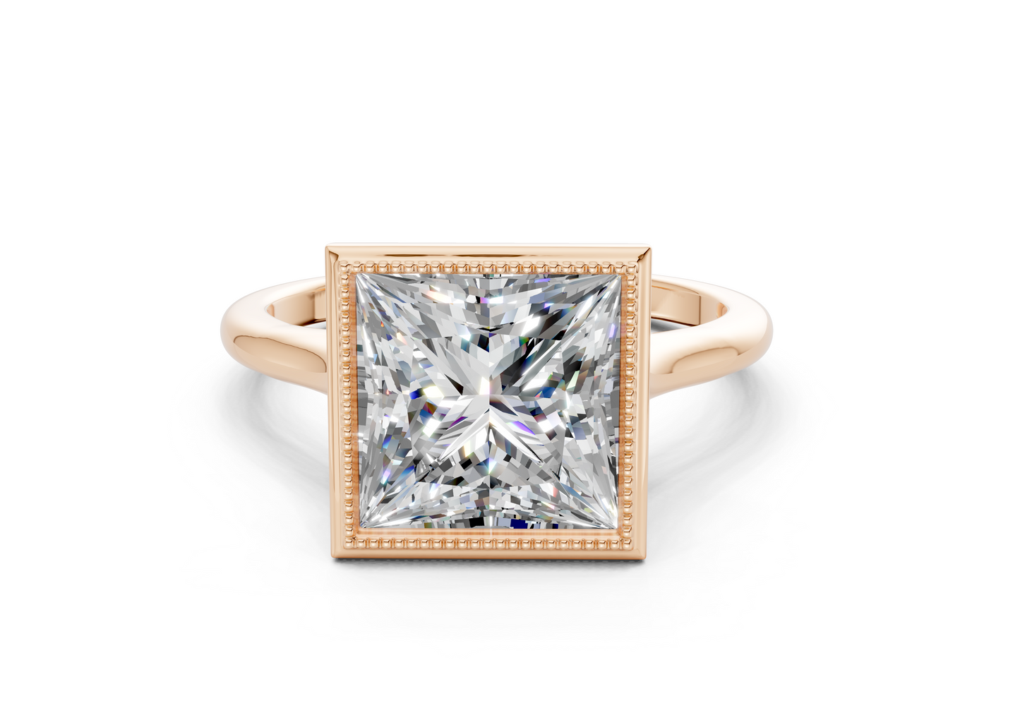 The Hudson Bezel Solitaire Engagement Ring