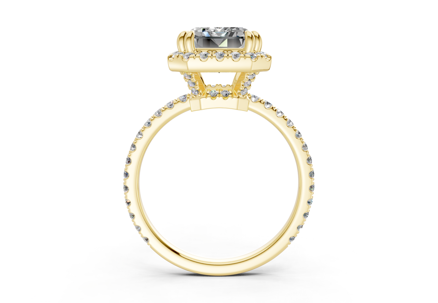 The Fifth Avenue Halo Engagement Ring