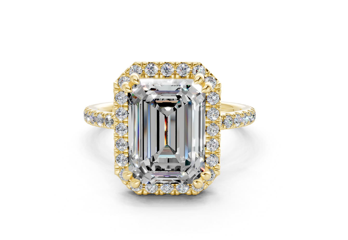 The Fifth Avenue Halo Engagement Ring