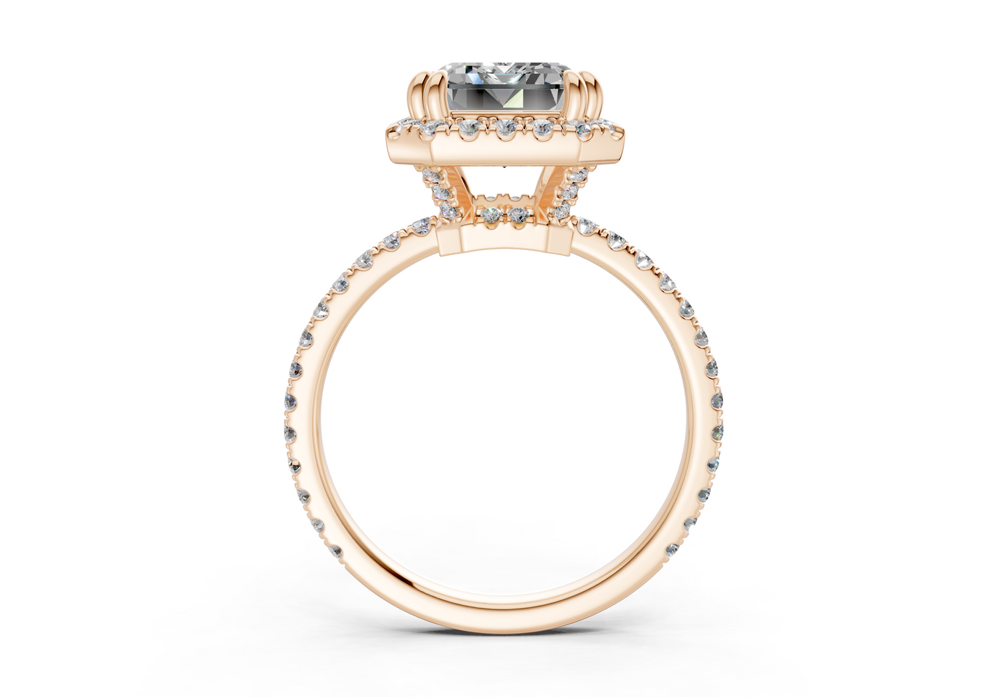 The Fifth Avenue Halo Engagement Ring