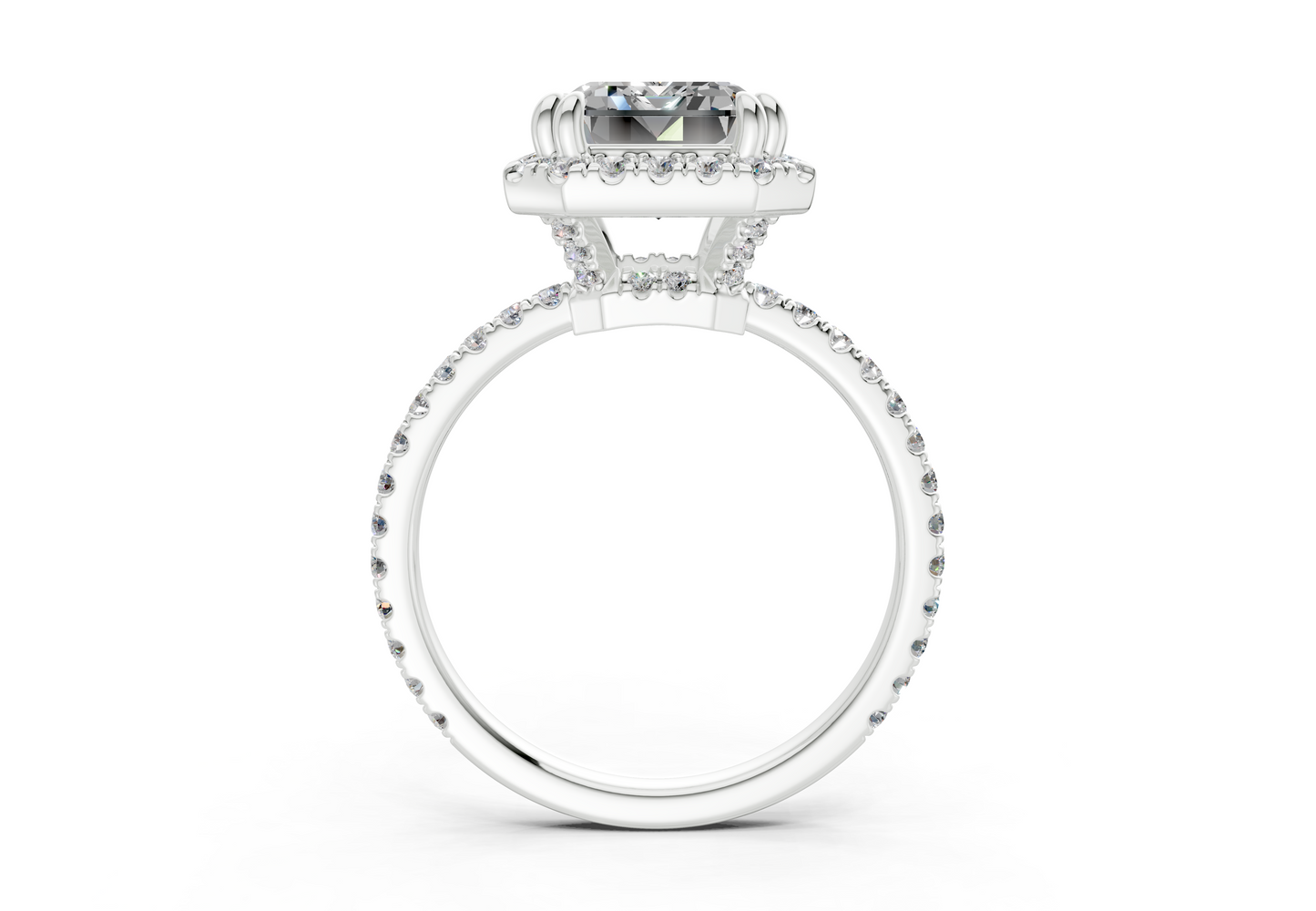 The Fifth Avenue Halo Engagement Ring