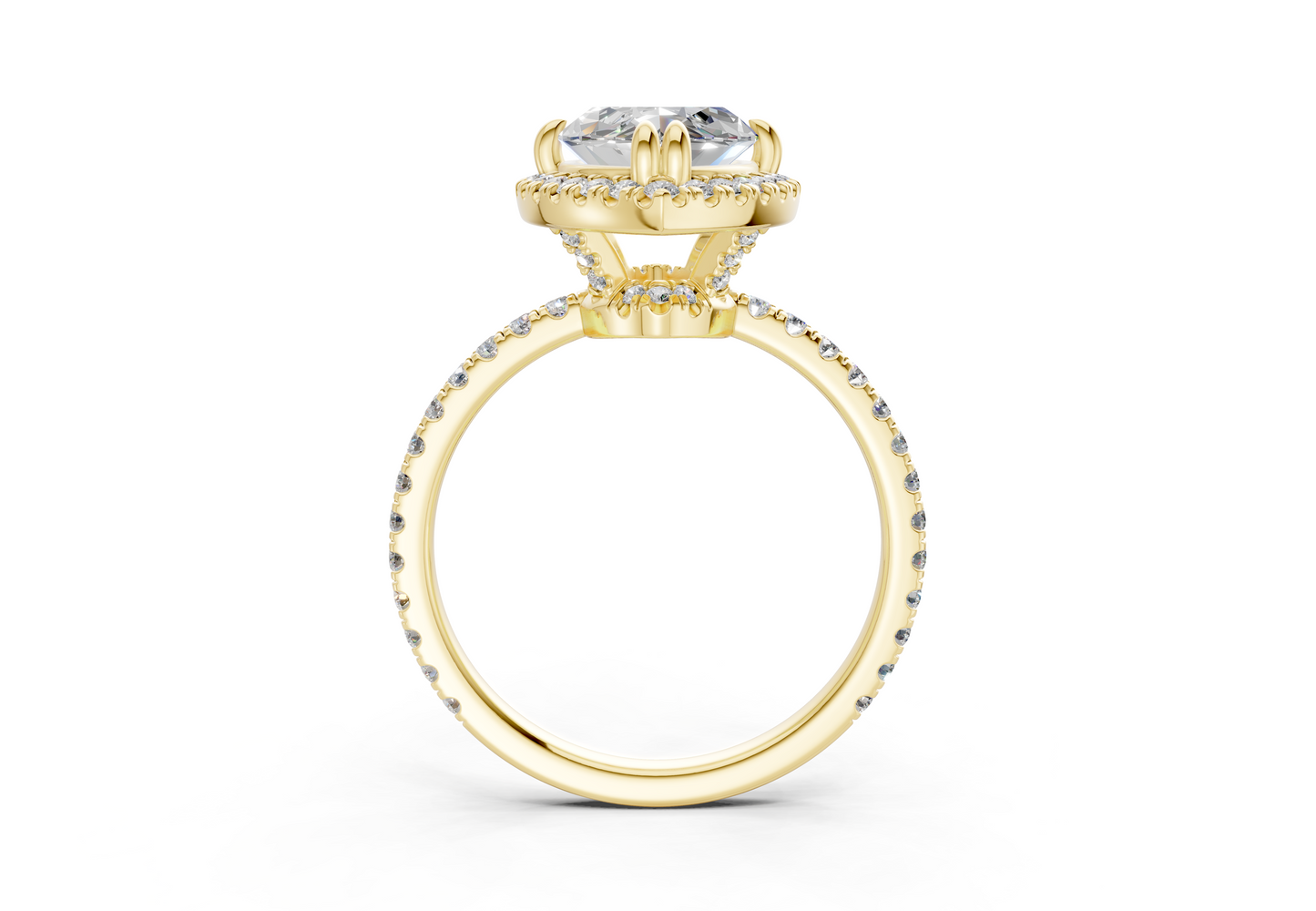 The Fifth Avenue Halo Engagement Ring