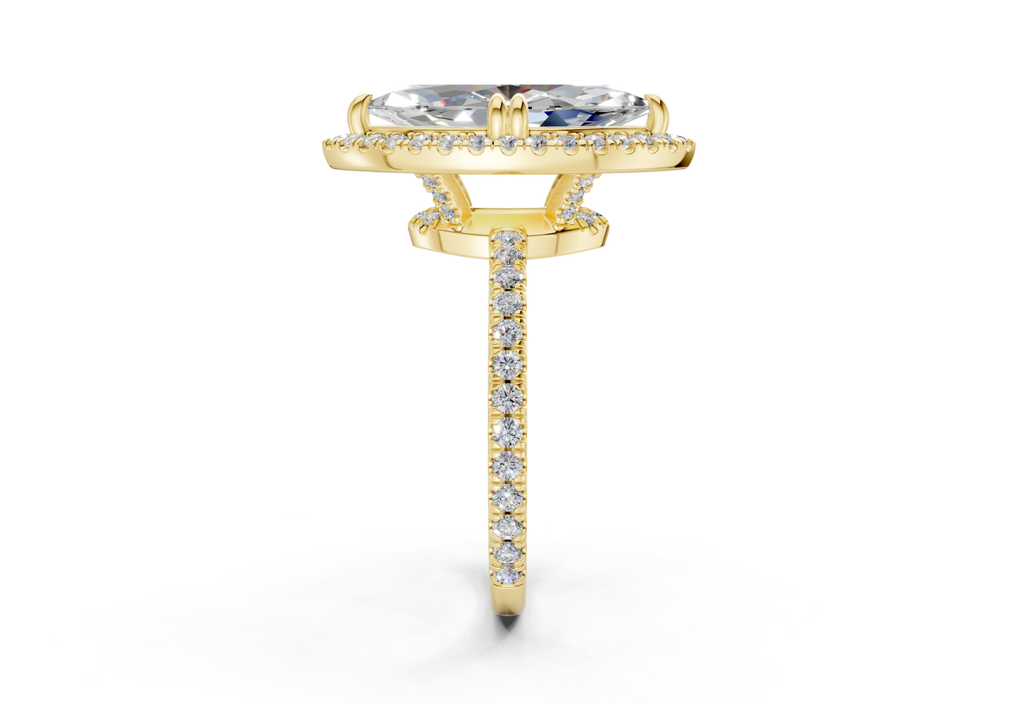The Fifth Avenue Halo Engagement Ring