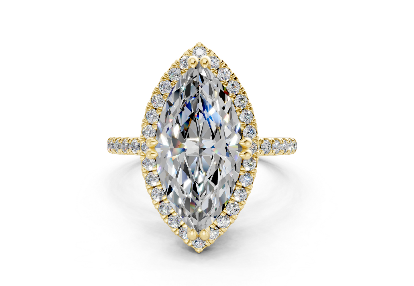 The Fifth Avenue Halo Engagement Ring
