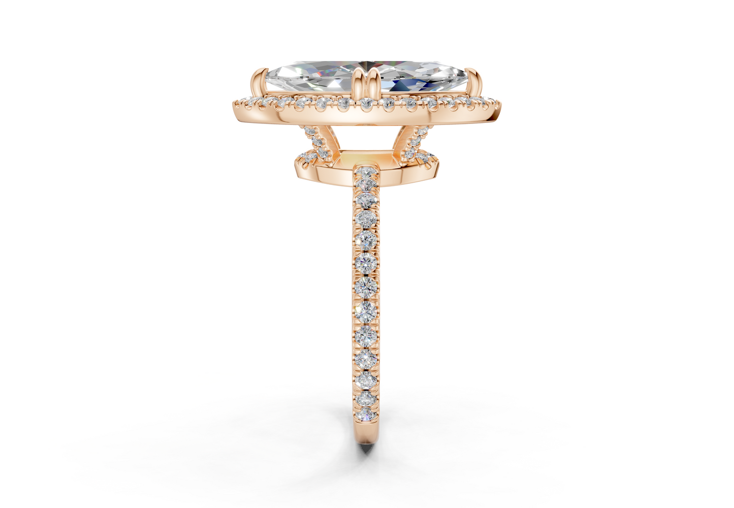 The Fifth Avenue Halo Engagement Ring