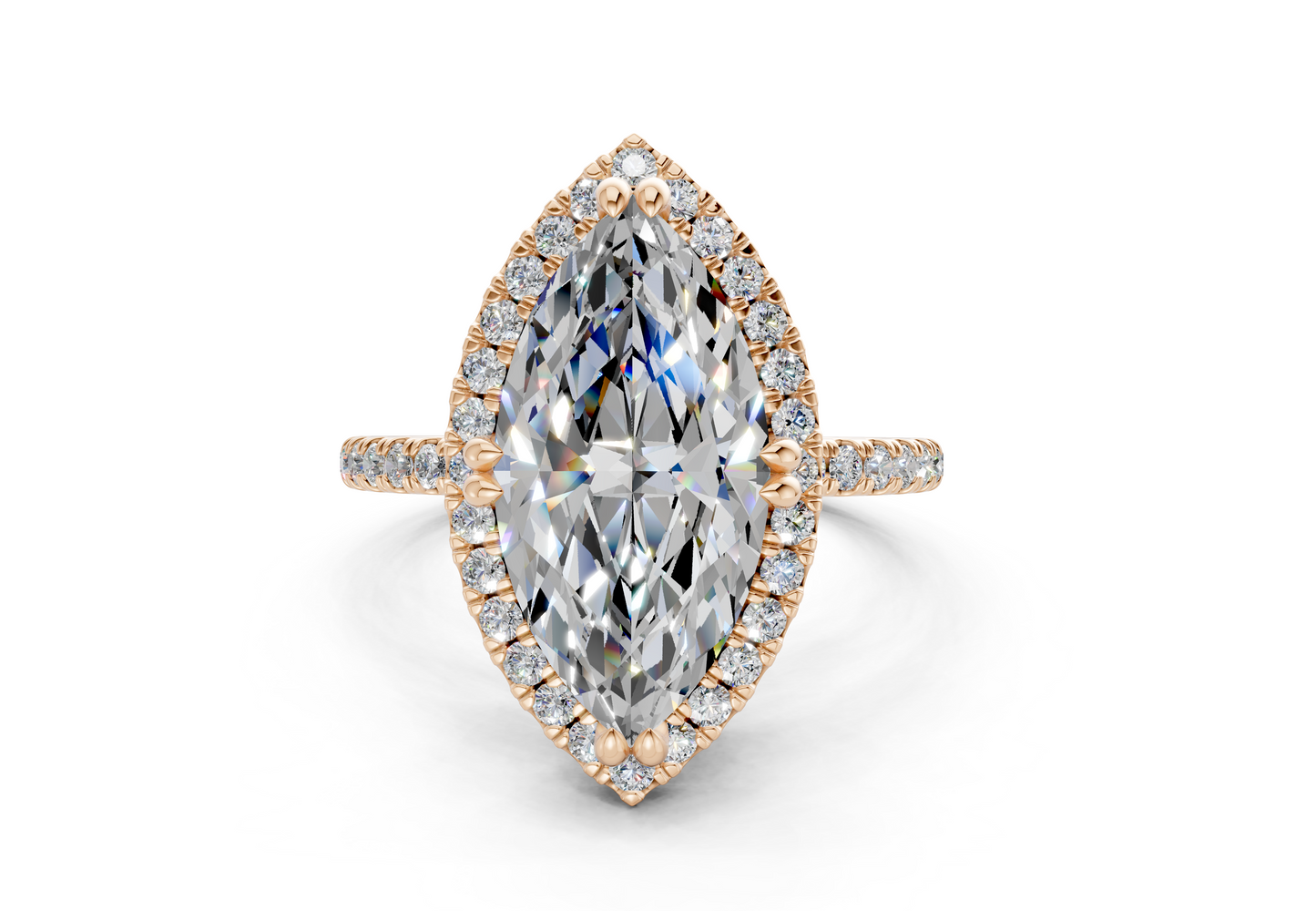 The Fifth Avenue Halo Engagement Ring