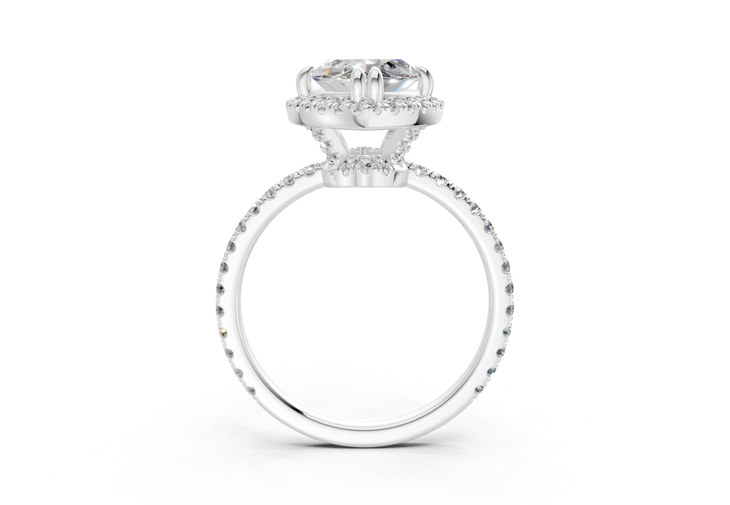 The Fifth Avenue Halo Engagement Ring