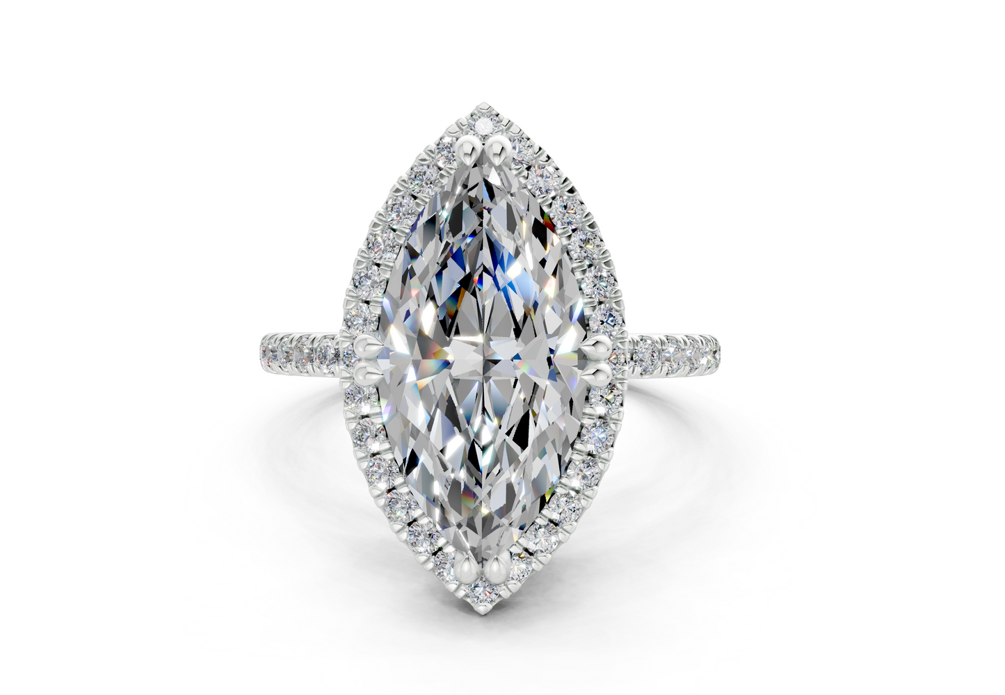 The Fifth Avenue Halo Engagement Ring