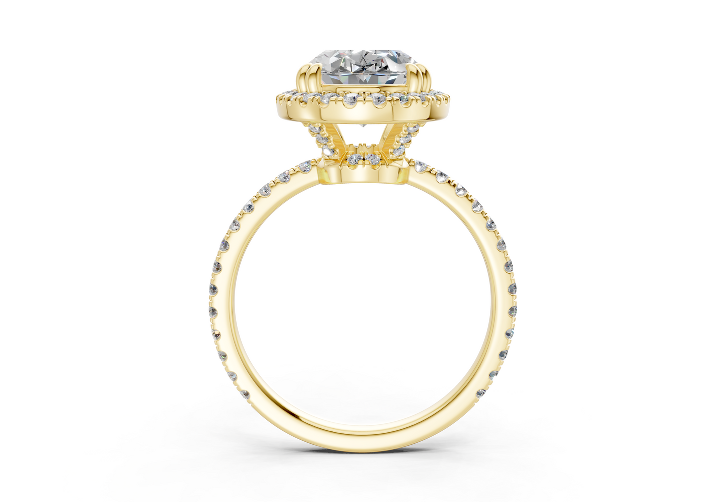 The Fifth Avenue Halo Engagement Ring
