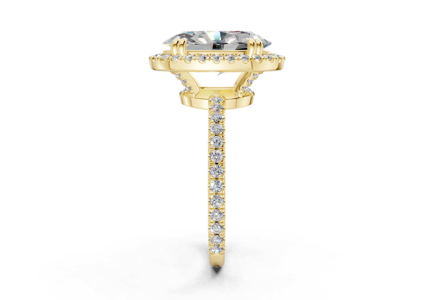 The Fifth Avenue Halo Engagement Ring