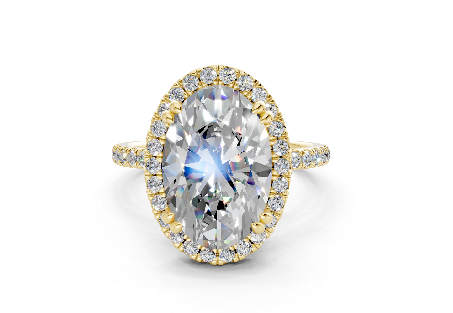 The Fifth Avenue Halo Engagement Ring