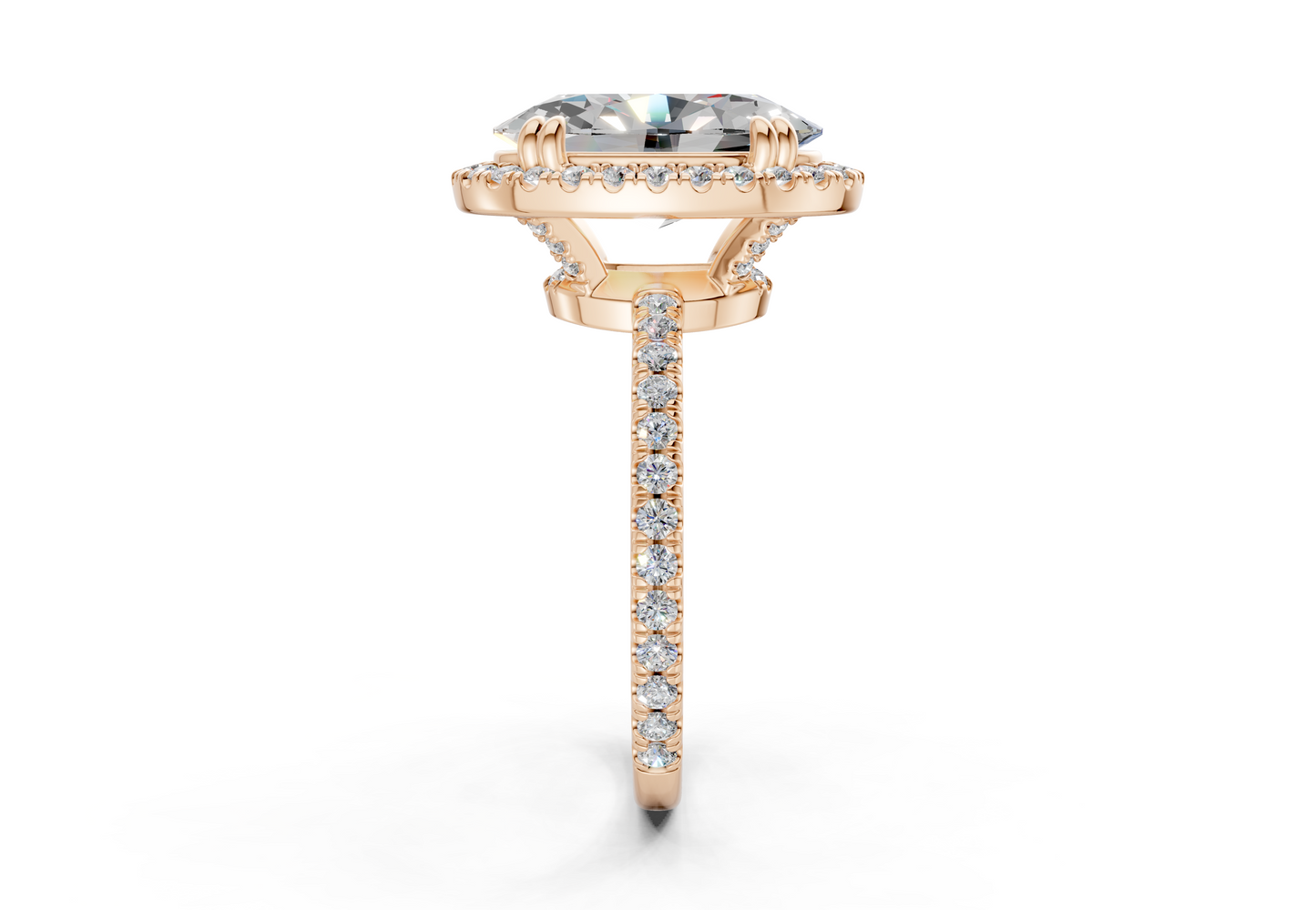 The Fifth Avenue Halo Engagement Ring