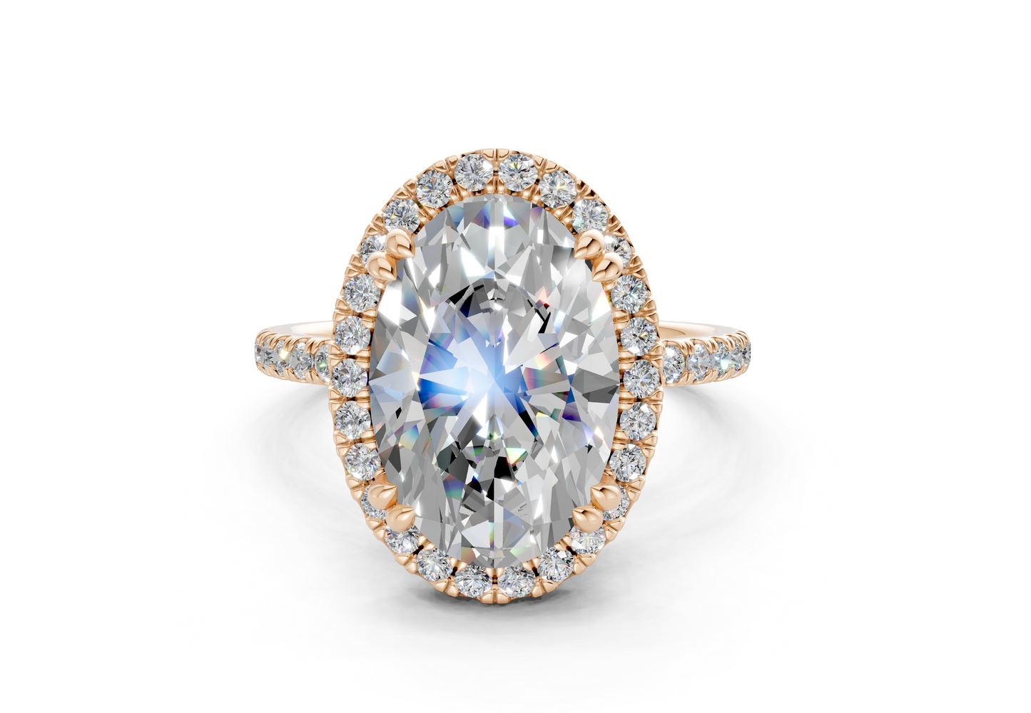 The Fifth Avenue Halo Engagement Ring