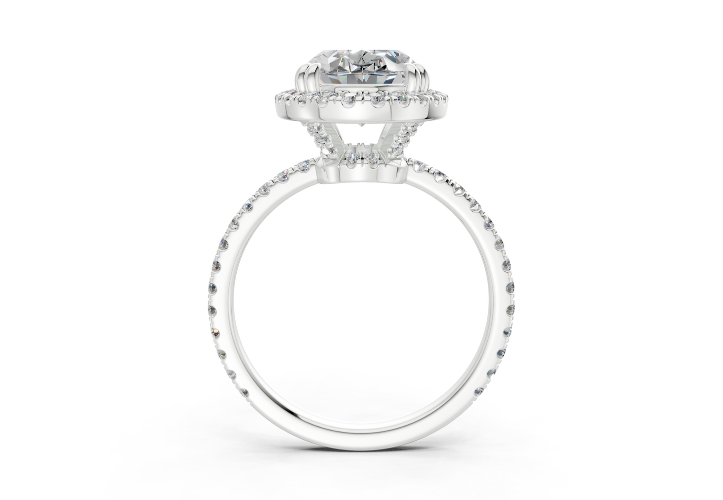 The Fifth Avenue Halo Engagement Ring