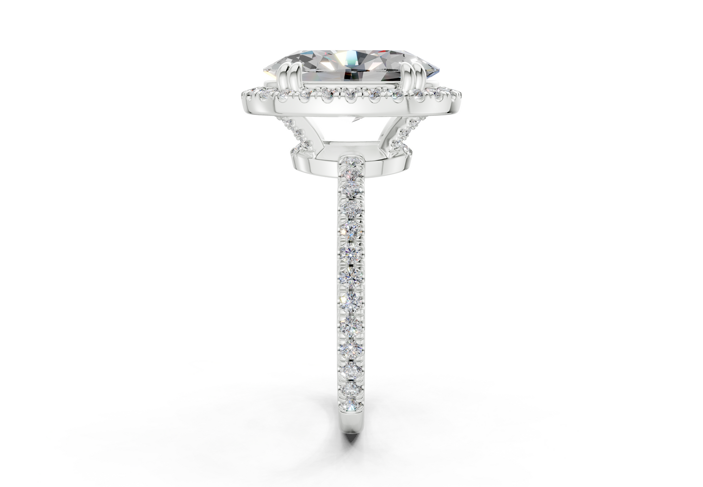 The Fifth Avenue Halo Engagement Ring