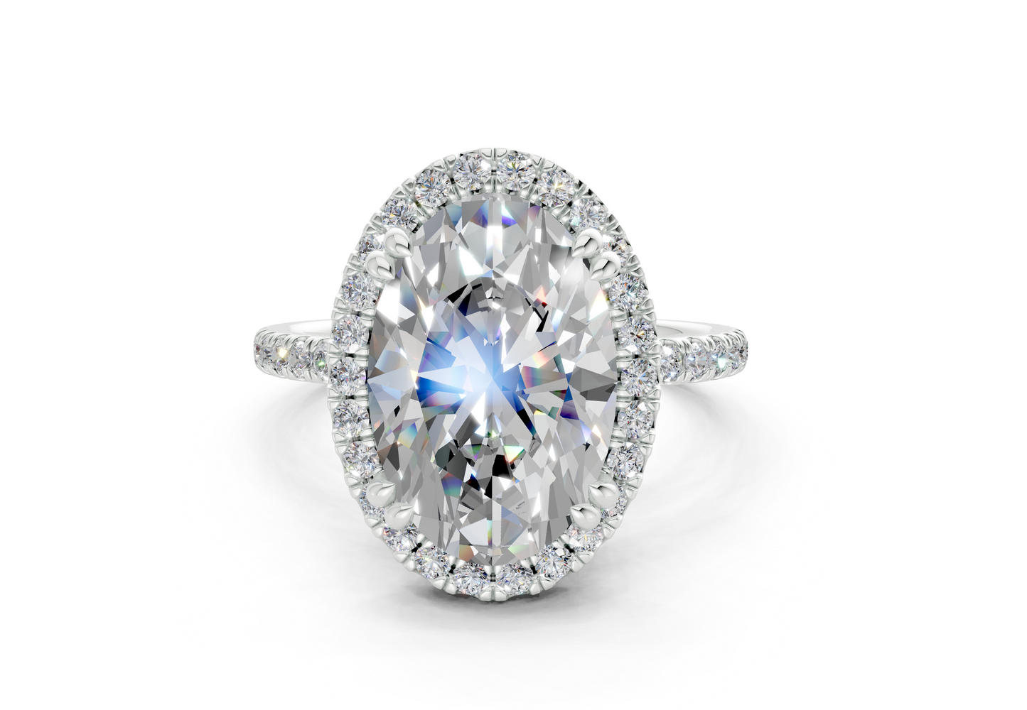 The Fifth Avenue Halo Engagement Ring