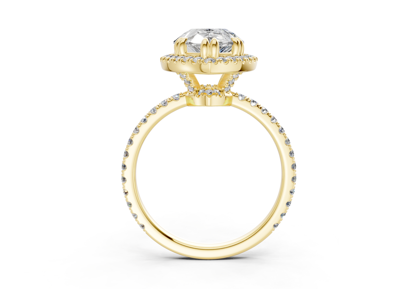 The Fifth Avenue Halo Engagement Ring