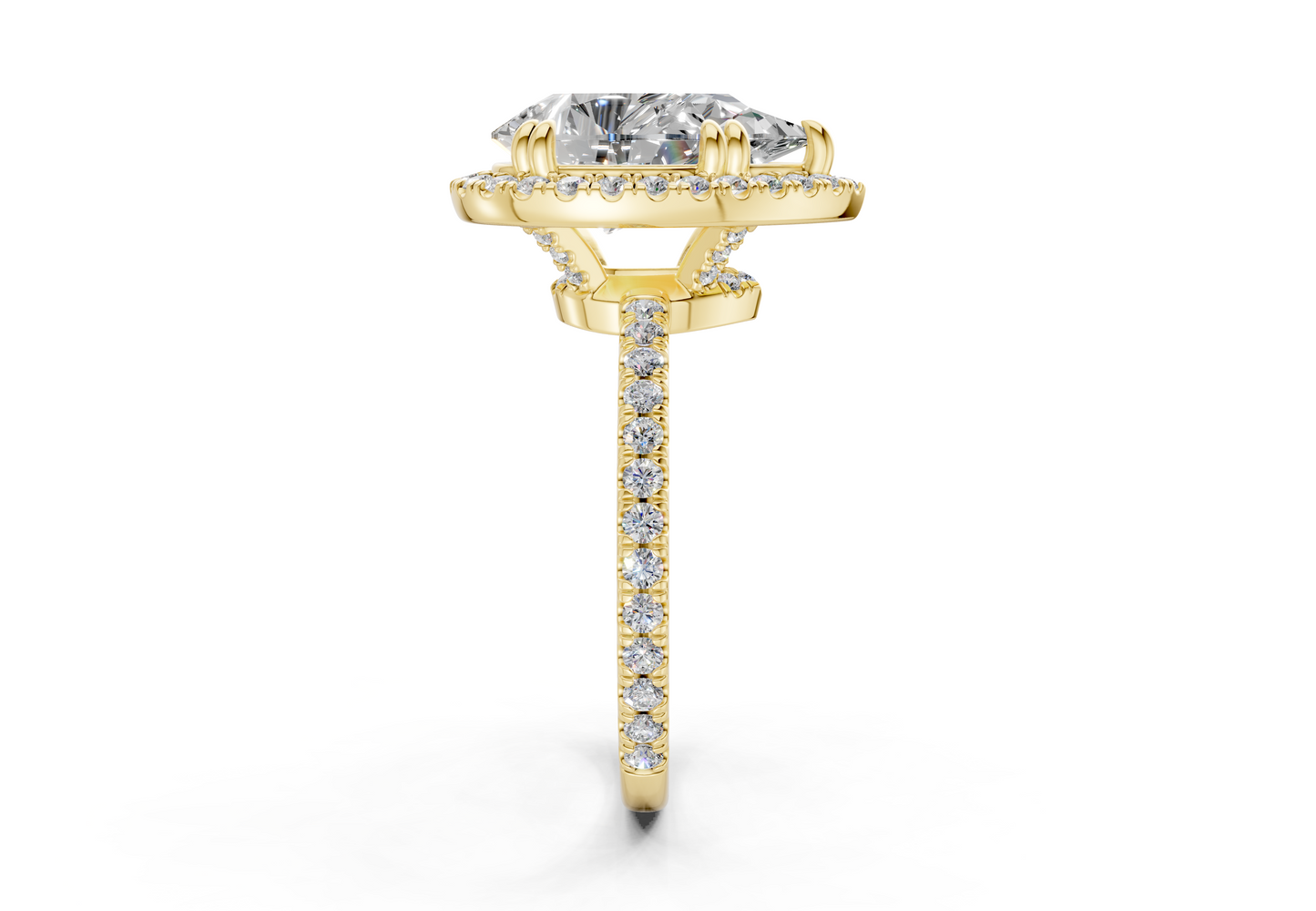The Fifth Avenue Halo Engagement Ring