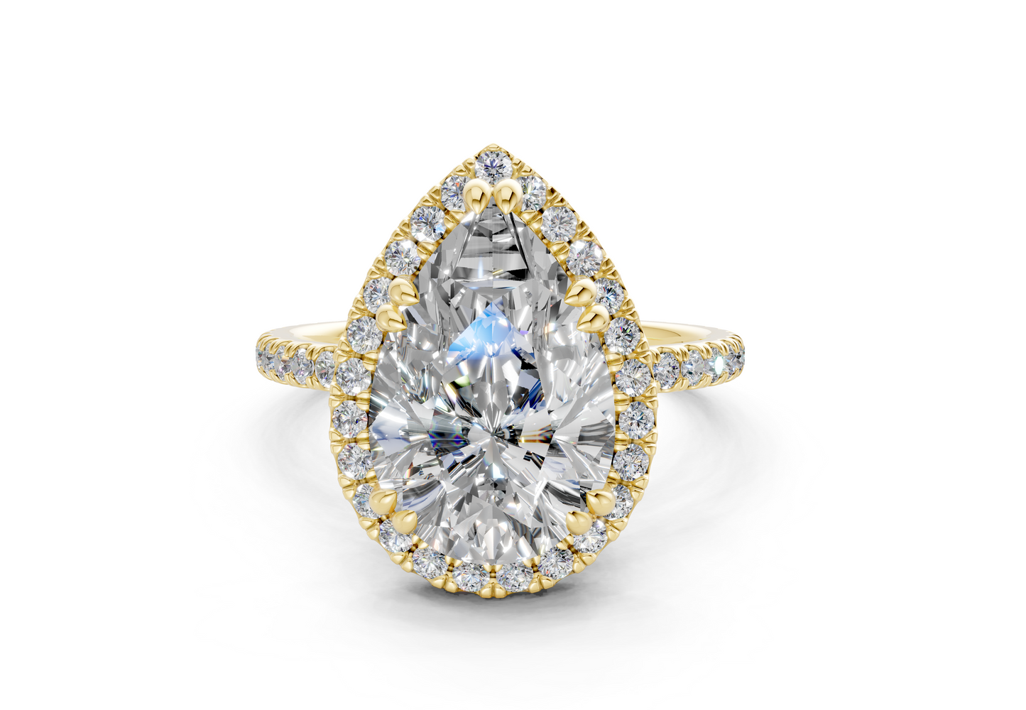 The Fifth Avenue Halo Engagement Ring