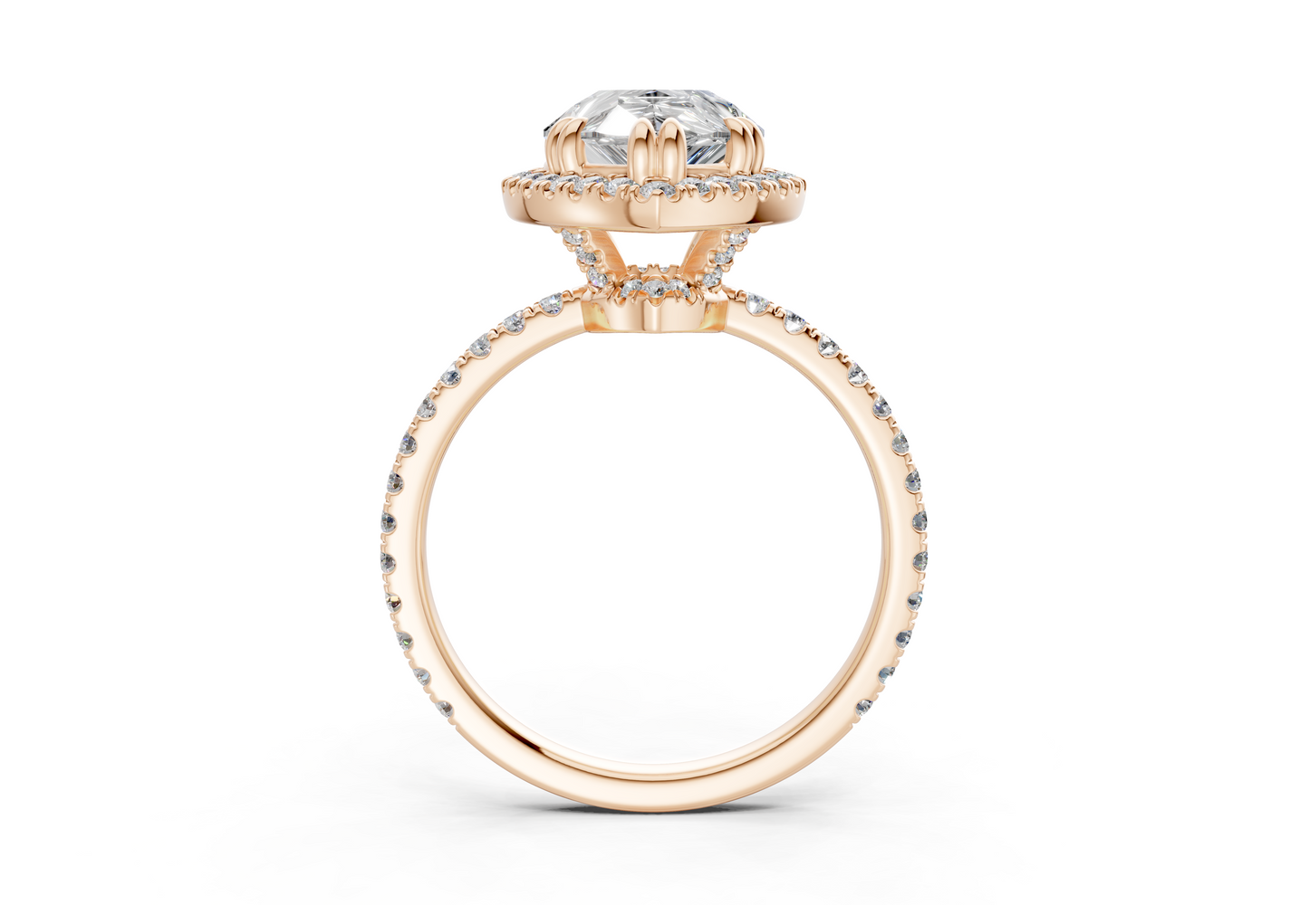 The Fifth Avenue Halo Engagement Ring