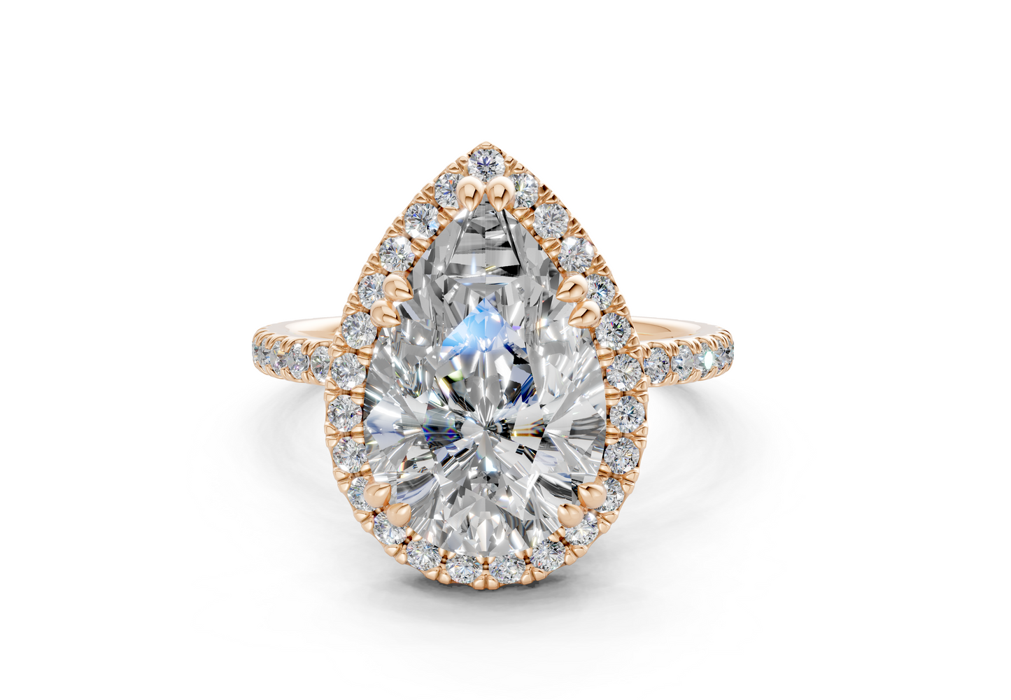 The Fifth Avenue Halo Engagement Ring