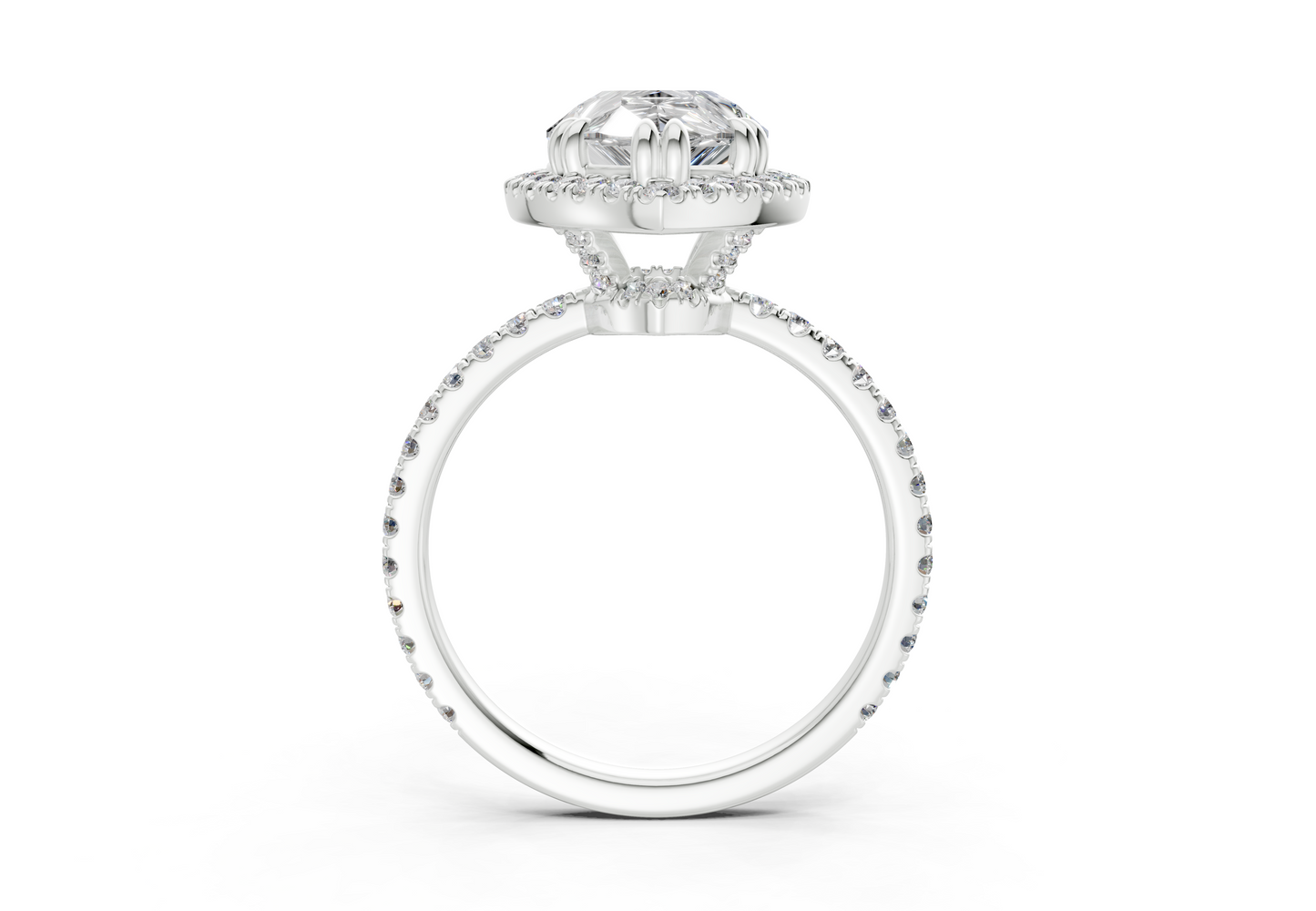 The Fifth Avenue Halo Engagement Ring